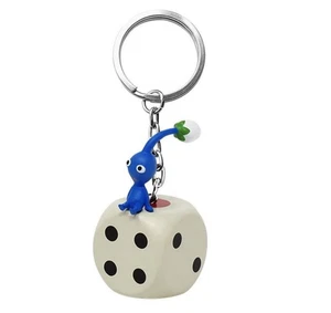 PIKMIN 4 Keychain Official Nintendo Switch Blue Dice Keyring Pre Order Promo NEW - Picture 1 of 7