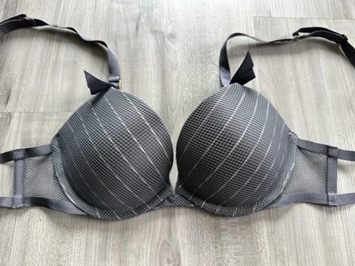 Victoria's Secret Cage Back Sujetador Push Up Acolchado Muy Sexy Malla Superposición 32B Foto 1 de 4