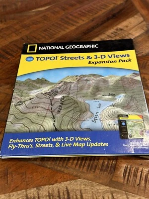 National Geographic TOPO! Streets & 3-D Views Expansion Pack - Image 1 of 3