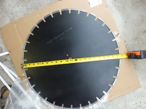 Hoja de sierra de diamante segmentada TechDiamondTools 22 pulgadas, eje de 1 pulgada - Imagen 1 de 4