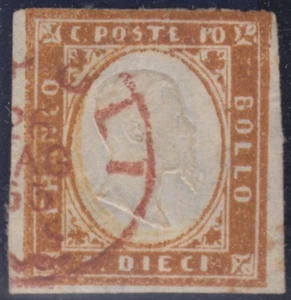Italy - Sardegna - Sass. n. 14Dh used cv 360$ - Picture 1 of 2