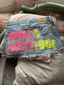 Paul’s Boutique Vintage Y2K Denim Mini Skirt - Picture 1 of 5