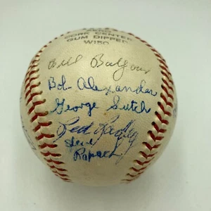 1942 Butler Yankees Champs Minor League Team Signed Baseball New York Yankees - Picture 1 of 9