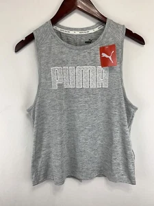 Puma Women’s SPORTS Tank Top SIZE S Gray Shirt $25 New - Picture 1 of 6