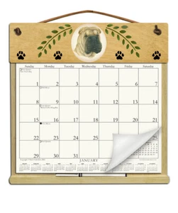 CHINESE SHAR-PEI CALENDAR HOLDER - REFILLABLE EVERY YEAR! - Picture 1 of 1