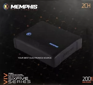 NUOVO Memphis Audio VIV200.2 SixFive Series amplificatore audio per auto 2 canali - Foto 1 di 1