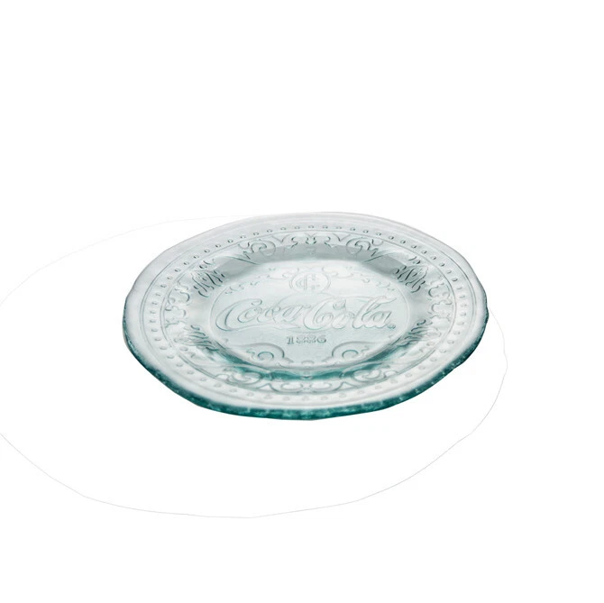 6x Coca-Cola Glasteller ø 20 cm | Glas Teller (9007) - Bild 1 von 1