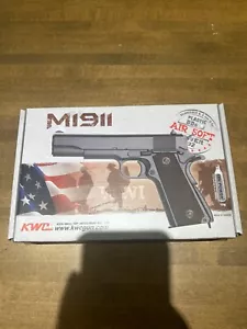 KCW 1911 airsoft pistols co2 full metal *brken mag* - Picture 1 of 14