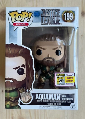 Funko Pop! DC - 199 - Aquaman “ SDCC 2017 “ - Immagine 1 di 4