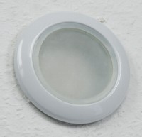 Empotrable en Techo para Habitaciones Húmedas Redonda Ø 92mm Blanco