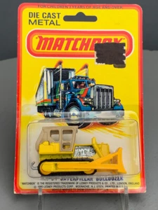 Matchbox No. 64 Caterpillar Bulldozer, New Carded! D0980 - Picture 1 of 3