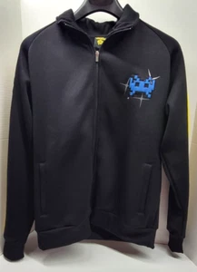 Space Invaders Retro Arcade Men's XL Track Jacket Full Zip with Large Logo - Picture 1 of 7