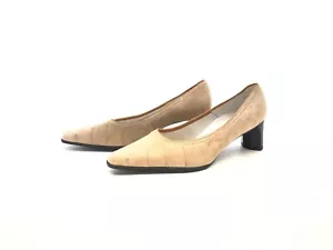 Jenny by Ara Damen Pumps Absatzschuh Stöckelschuhe Heels Beige Gr. 41,5 (UK 7,5) - Picture 1 of 8
