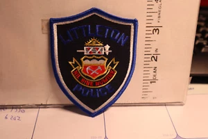police patch    LITTLETON POLICE COLORADO - Picture 1 of 1