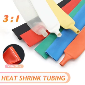 3:1 Heat Shrink Tubing Lined with Adhesive Glue Lined Wire Sleeving 1.6mm ~ 85mm - Picture 1 of 18