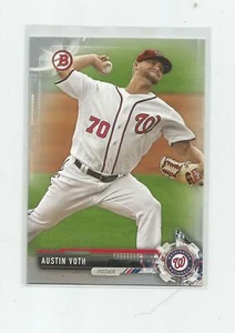 2017 Bowman AUSTIN VOTH argento 096/499 - Foto 1 di 1
