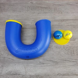Pindaloo blau Spielzeug mit 2 Original Bällen Jonglierschleife Spiel Geschicklichkeitsaufbau - Bild 1 von 4