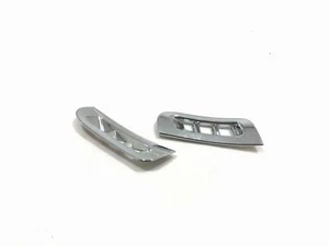 Pair ABS Chrome Front Air Outlet Cover Trim For Jeep Grand Cherokee 2011-2018 - Picture 1 of 4
