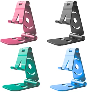 Universal Adjustable Mobile Phone Holder Stand Desk Foldable Portable - Picture 1 of 6