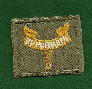 VINTAGE BOY SCOUT PATCH - SECOND CLASS - GAUZE BACK - USED - FREE SHIPPING - Picture 1 of 2