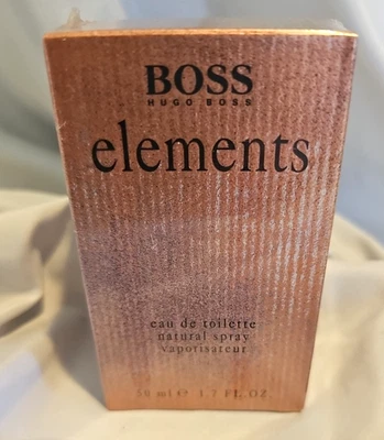DE COLECCIÓN BOSS ELEMENTS DE HUGO BOSS 1,7 FL.OZ. EDT SPRAY PARA HOMBRE NUEVO EN CAJA Foto 1 de 4