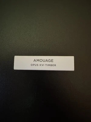 Amouage Opus XVI Timber 2ml Probe Eau De Parfum Unisex - Bild 1 von 2