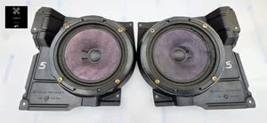 VW Polo 6N2 Türlautsprecher Set vorne OEM 4Ω Blaupunkt 6N0035411C + Halter L+R - Bild 1 von 17