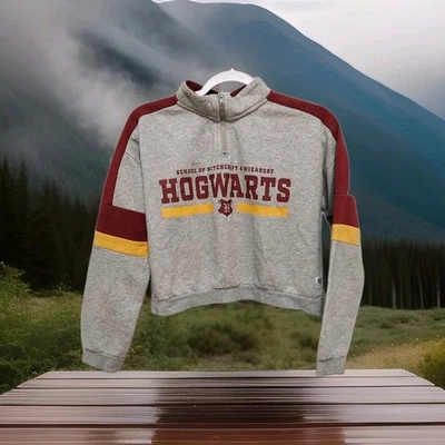 Suéter Recortado H&M Harry Potter Hogwarts Juvenil 16-18 GRANDE Magia Brujería Foto 1 de 4