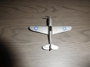 Dyna Flites A136 P-40 Flying Tiger aereo militare argento pressofuso - Foto 1 di 4