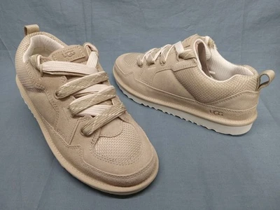 Semilla de mostaza con cordones UGG Australia Girls K LOWMEL talla 4 ¡NUEVA SIN CAJA! Foto 1 de 4