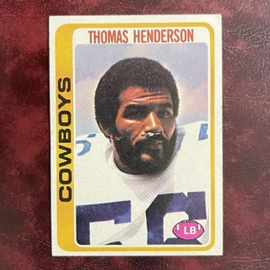 1978 Topps Set THOMAS HOLLYWOOD HENDERSON ROOKIE #213 DALLAS COWBOYS - VG-EX - Picture 1 of 2