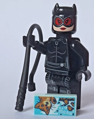 LEGO 76300 Catwoman MINIFIGURE from DC Batman Superheroes Arkham Asylum - Image 1 of 2