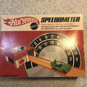 Vintage 1969 Mattel Hot Wheels Speedometer Race Track Accessory Never Opened!!! - Picture 1 of 14