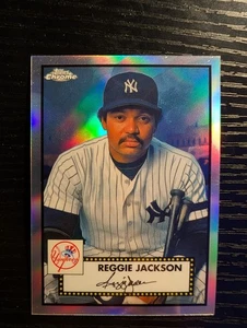 2021 Topps Chrome Platinum Refractor #499 Reggie Jackson  New York Yankees Nrmnt - Bild 1 von 1