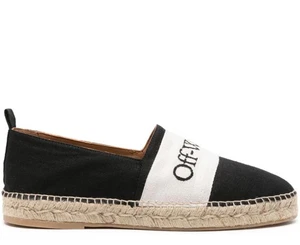 ZAPATOS MUJER ALPARGATAS LINO LOGO LIBRO BLANCO ROTO OWIB014S24FAB0011010 - Imagen 1 de 6