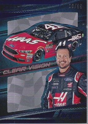 2017 Panini Torque Clear Vision Blue #26 Kurt Busch /99 - Racing - Image 1 of 2