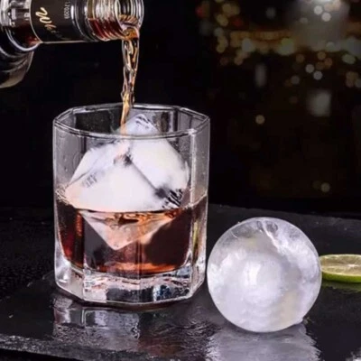 Máquina de esfera de hielo reutilizable molde de silicona de 8 celdas - bande... - Imagen 1 de 4