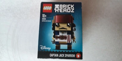 Lego BrickHeadz-41593 Captain Jack Sparrow-9-Pirates des Caraïbes neuf et scellé - Photo 1/4