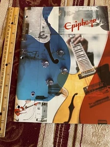 EPIPHONE 2002 Katalog - Gitarren & Bässe, Joe Pass, Jorma, Noel, Casino & mehr - Bild 1 von 10