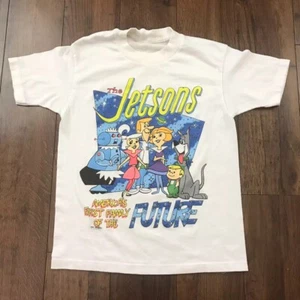 The Jetsons Cartoon weißes T-Shirt Baumwolle Tee alle Größen S bis 234XL NI1310 - Bild 1 von 3