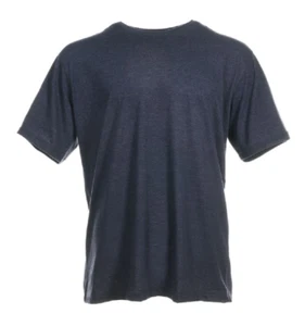 Blue Mountain YMK-1041 Men's Short-Sleeve T-Shirt, Navy Heather, Medium - Picture 1 of 2