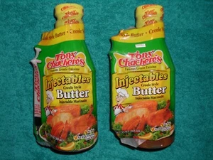 (2) two TONY CHACHERE'S CREOLE STYLE BUTTER MARINADE INJECTABLES 17 OZ turkey - Picture 1 of 5