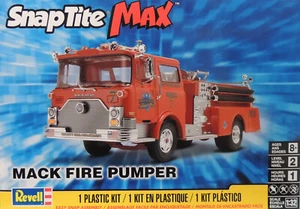 MACK FIRE PUMPER TRUCK REVELL 1:32 SCALE SNAP TITE PLASTIC MODEL TRUCK KIT - Picture 1 of 4