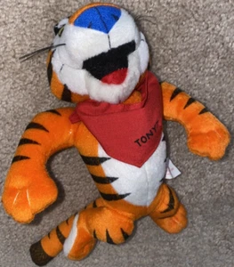 VINTAGE 1997 Tony the Tiger Plush Toy 8" Kellogg's Frosted Flakes Cereal Stuffed - Picture 1 of 12