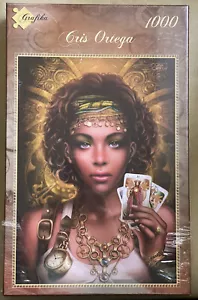 LET'S SEE YOUR CARDS Jigsaw SEALED 1000 pcs CRIS ORTEGA GRAFIKA - Fast FREEPOST - Picture 1 of 2