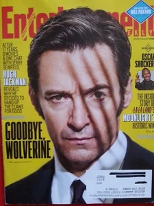 ENTERTAINMENT WEEKLY MAGAZINE MARCH 2017 HUGH JACKMAN GOODBYE WOLVERINE - Picture 1 of 4
