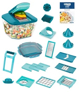 Genius Nicer Dicer Chef Professional Lebensmittelschneider | Set 23-tlg. - Bild 1 von 8