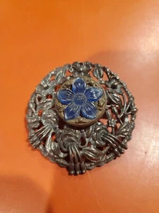 Pin/colgante de vinagreta floral vintage - Imagen 1 de 5