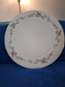 Plato de cena Lynn's Fine China 10,5" patrón floral - Imagen 1 de 4