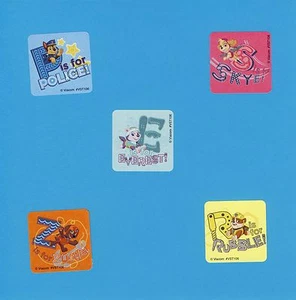 50 Paw Patrol Hunde Value Aufkleber - Everest, Skye, Rubble, Zuma, Chase - Bild 1 von 1